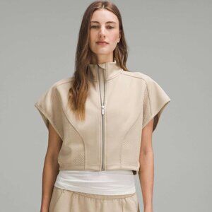 XL Lululemon Embossed Panel Full Zip- Color Trench